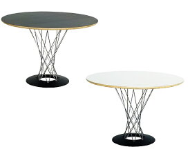 サイクロンテーブル 105cm ダイニングテーブル カフェテーブル コーヒーテーブル バーテーブル おしゃれ 北欧 デザインテーブル 高級感 デザイナーズ リプロダクト ブラック ホワイト 円形 丸型 かっこいい シンプル モダン モード 食卓テーブル 丸テーブル スタイリッシュ