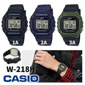 CASIO カシオ チプカシ デジタル 腕時計 チープカシオ スタンダード W-218H