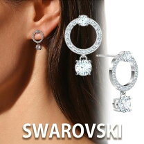 楽天市場】SWAROVSKI サークルピアスの通販