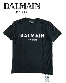 バルマン Tシャツ 12839 メンズ ブランド ロゴ 黒 大特価 SALE BALMAIN PARIS t シャツ balmain t シャツ バルマン 服 バルマン パリス