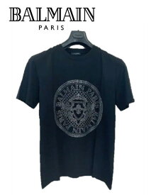 バルマン Tシャツ 12872 ブランド 黒 メンズ 大特価 SALE BALMAIN PARIS t シャツ balmain t シャツ バルマン 服 バルマン パリス