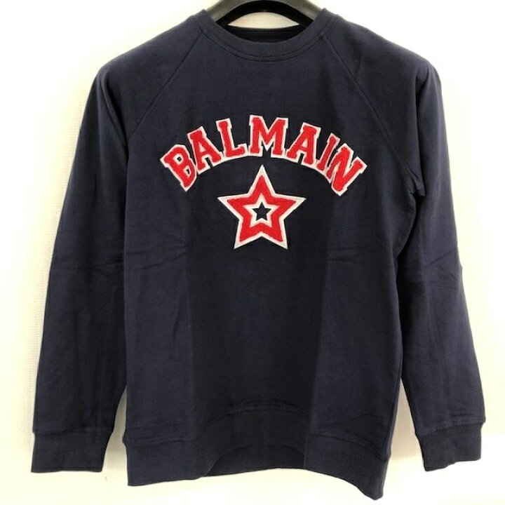 楽天市場】BALMAIN バルマン メンズ スウェット トレーナー 340 長袖