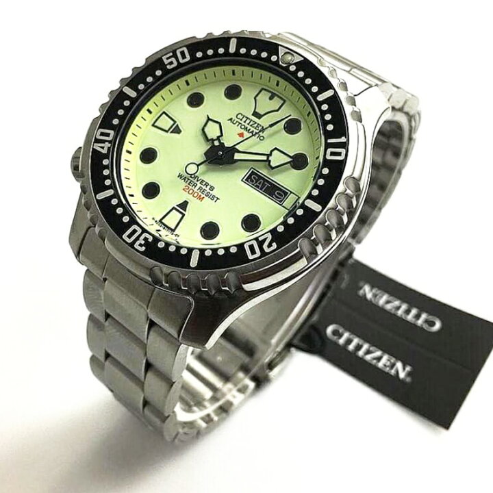 楽天市場】【純正BOX付属】CITIZEN シチズン NY0040-50W PROMASTER 