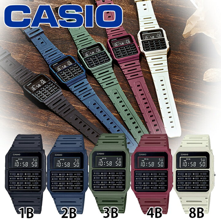 楽天市場】CASIO スタンダード CA-53WF チプカシ DATABANK データ 