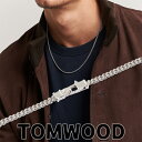 TOM WOOD トムウッド Curb Chain M カーブ チェーン ネックレス 20.5inch