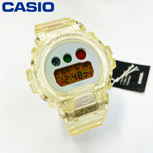 【訳あり】 25周年モデル CASIO カシオ G-SHOCK Gショック DW-6900SP-7 並行輸入品 メンズ 腕時計 スケルトンカラー リミテッドモデル
