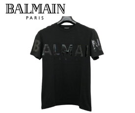 大特価 セール SALE バルマン 12592 BALMAIN PARIS メンズ ブランド Tシャツ ロゴ 黒