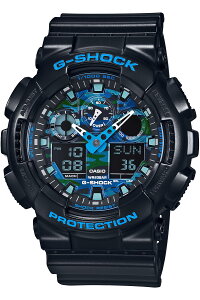 �y�k�C���E���� �z���s�zCASIO �J�V�I G-SHOCK G�V���b�N GA-100CB-1A �u���b�N �u���[ �� �� �����Y �r���v ���s�A���i