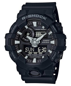 �y�k�C���E���� �z���s�zCASIO �J�V�I G-SHOCK G�V���b�N GA-700-1B �u���b�N �V���o�[ �����Y �r���v ���s�A���i
