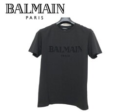 バルマン Tシャツ メンズ ブランド 黒 大特価 12355 BALMAIN PARIS バルマン t シャツ balmain t シャツ バルマン 服 バルマン パリス