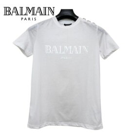 バルマン ブランド Tシャツ レディース ロゴ 白 12225 大特価 SALE BALMAIN PARIS t シャツ balmain t シャツ バルマン 服 バルマン パリス