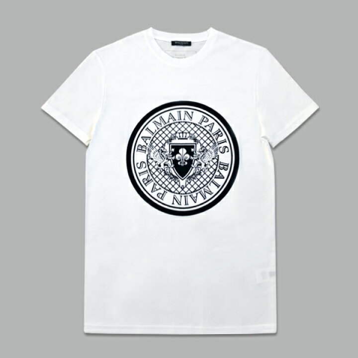 楽天市場】【大幅値下げ中!!】BALMAIN バルマン メンズ Tシャツ 12448 