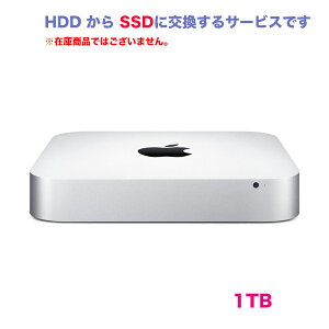 a肵ătbVI Mac mini 2014 / 2012 / 2011 Xg[W̌T[rX (HDD  SSD) e 1TB  ViSSD y݂̑łz