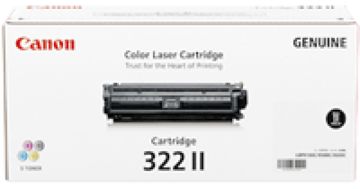 楽天市場】キヤノン カートリッジ322II（CRG-322II BLK）ブラック 大 