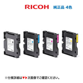 【4色セット】リコー RICOH ガーメント インクカートリッジ K/C/M/Y タイプ1 純正品 新品（Mサイズ ・標準容量タイプ）（ブラック・シアン・マゼンタ・イエロー）ガーメントプリンター RICOH Ri 100 対応（515882, 515883, 515884, 515956）