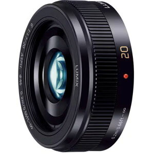 �����Y �J���������Y �p�i�\�j�b�N Panasonic LUMIX H-H020A-K LUMIX G 20mm/F1.7 II ASPH. �u���b�N G�V���[�Y �P�œ_�����Y �}�C�N���t�H�[�T�[�Y
