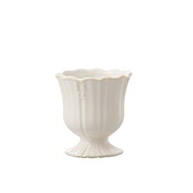 Cheri　φ8×H8．5cm WHITE 花器 ベース 花器（陶器） 陶器 [TDLCC120460-100] 代引決済不可|装飾 飾り 飾り付け 店舗装飾 オブジェ デコレーション鉢 ポット 花瓶 ホワイト