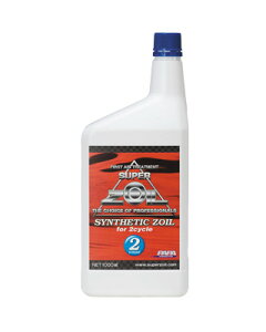 SUPER ZOIL �X�[�p�[�]�C���@�V���Z�e�B�b�N�]�C�� for 2cycle�@1000ml �����{�����\�ʉ����i100�����w�����I�C���jJASO�FFD