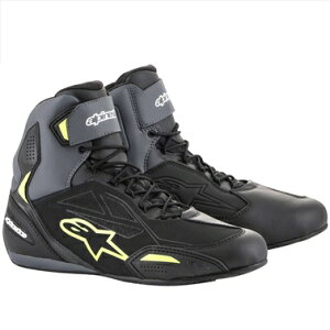 Alpinestars FASTER 3 DRYSTAR SHOE [175 BLACK GRAY YELLOW FLUO] 2540719 V[Y ApCX^[Y