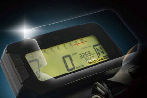 SP武川 05-06-0055 メーター保護フィルム (クリア光沢タイプ/ロゴフルカラー/1枚入り) GROM等 TAKEGAWA