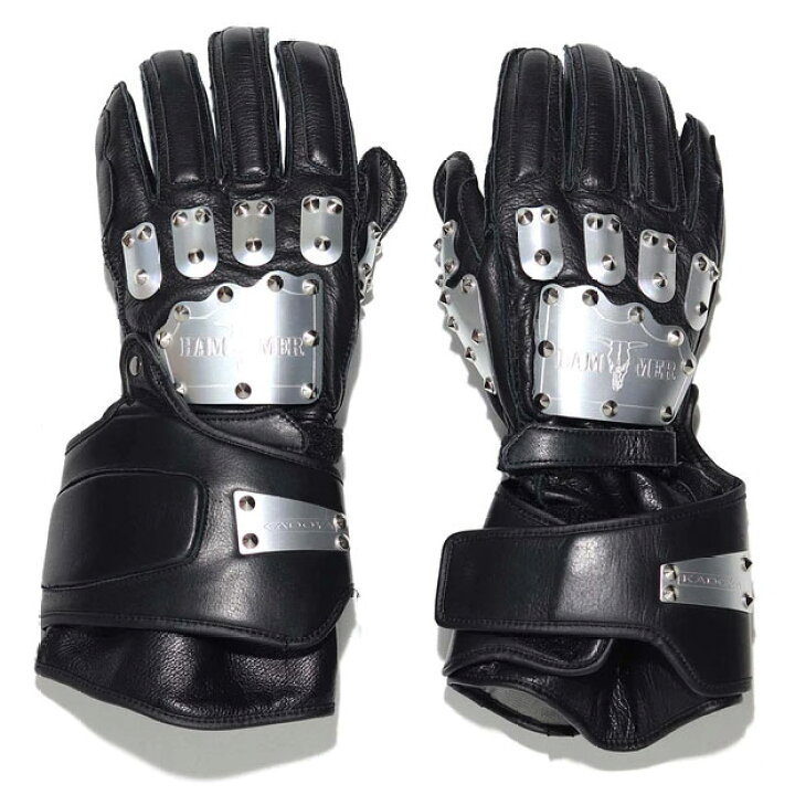 楽天市場】KADOYA カドヤ ハンマーグローブ ガントレット レザー  