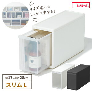 Like-it gݍ킹Ďg[P[X XL / 17×s46.5×28cm IׂJ[: zCg / O[ b CNCbg ߑP[X { o[ X^bLO d˂