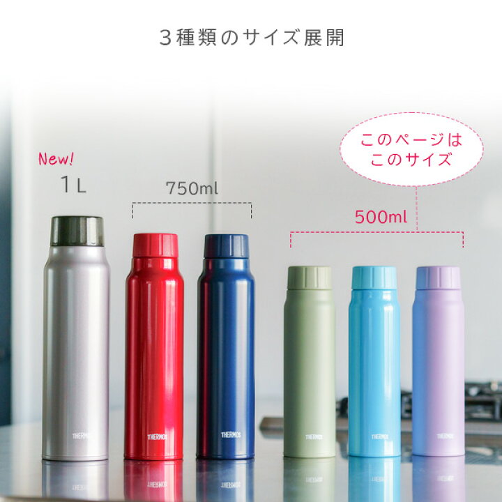 楽天市場】サーモス 水筒 保冷炭酸飲料ボトル 500ml FJK-500 選べる 