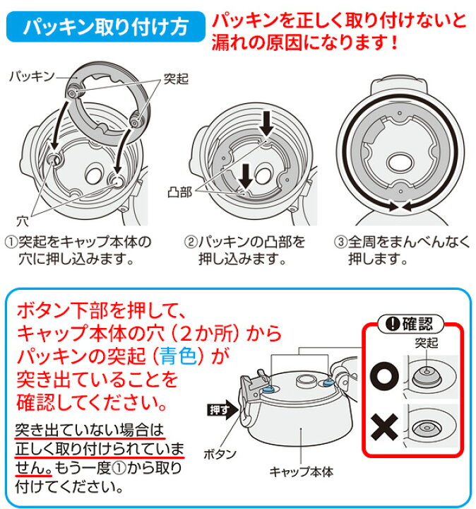 オープニング 大放出セール Thermos水筒ゴムパッキン Tech Muhoko Org