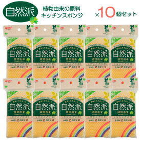 キッチンスポンジ バイオマス ネットスポンジ 10個セット KBM02 ｜ 食器用 食器洗い 皿洗い バイオマス 自然派 環境にやさしい ネット クリーナー 台所 泡立ち 植物由来 まとめ買い