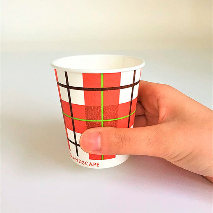 楽天市場 紙コップ Andscape アンドスケープ 計量もできるペーパーカップ 5ml 7oz チェック 4色アソート 30個入 C30cas 紙カップ 使い捨て コップ 7オンス フェーズフリー オンラインショップ びーんず