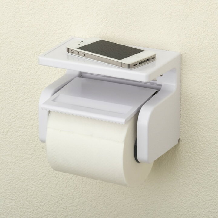 楽天市場】トイレットペーパーホルダー 棚付き BB-374 ｜ トイレ 収納 