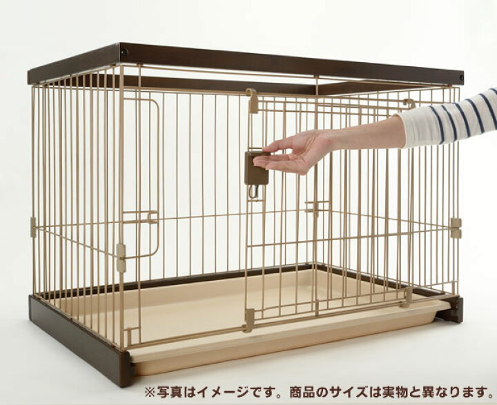 楽天市場】リッチェル 木製お掃除簡単ペットサークル 150-80 ダーク 