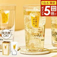 【10/5限定 全品ポイント5倍】ハイボールグラス（目安つき） 400ml B-00113-J435 ｜ウイスキー 水割り 目…