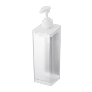 たっぷり洗剤が出るマグネットディスペンサー ミスト 山崎実業 MIST 500mL ホワイト 1544 1545 1546 シャンプー コンディショナー ボディソープ yamazaki