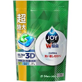 《セット販売》　P&amp;G ジョイ ジェルタブ 3D 超特大 (54個入)×3個セット 食洗機用洗剤　【P＆G】