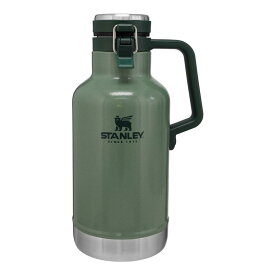Stanley (スタンリー) クラシック 注ぎやすいグロウラー 64オンス 断熱グロウラー ビールの冷たさと炭酸を保つ 内側ステンレススチール製 丈夫な外装コーティング 漏れ防止蓋 持ち運びしやす
