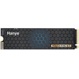 Hanye 内蔵 SSD 2TB PCIe Gen4x4 M.2 NVMe 2280 PS5動作確認済み R:7400MB/s W:6500MB/s HE80 正規品