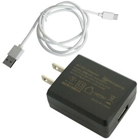 Kaito Denshi(海渡電子) USB 充電器 ACアダプター スマホ充電器 急速充電 コンセント 10W 1ポート USB-A 2A コンパクト 小型 USB-C ケーブル セット PSE RoHS