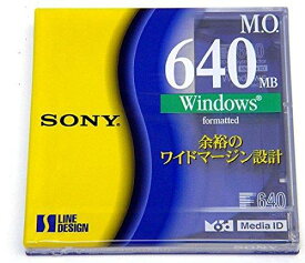 SONY EDM-640CDF(Windowsフォーマット済3.5インチMOディスク)
