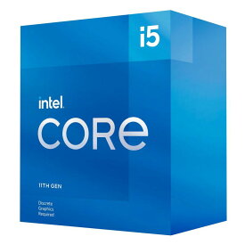インテル CPU BX8070811400F シール付き Corei5-11400F 6コア 2.60 GHz LGA1200 5xxChipset 65W 【日本正規流通品】