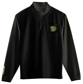 サンライン(SUNLINE) 獅子ジップシャツ(長袖) SUW-04203CW ブラック L