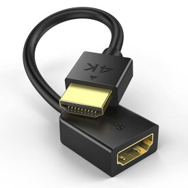 Senetem HDMI 延長 ケーブル HDMI2.0 (HDMI オス-メス)ハイスピード，Fire TV Stick、HDTV、PC、PS4/PS3など対応
