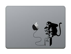 カインドストア MacBook Pro 13 / 15インチ 2016 / 12インチ マックブック ステッカー シール バンクシー モンキー ボム Banksy Monkey Bomb 12インチ/13インチ