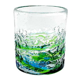 冷茶グラス コップ カップ 琉球ガラス グラス 美ら海デコボコグラス