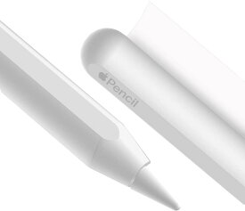 【araree】 Apple Pencil 第2世代 対応 スキンシール 傷 保護 薄型 透明 密着 フィルム ステッカー 充電 ダブルタップ 可能 2枚 セット クリア スリム 保護フィルム 傷防止 PVC シール [ アップルペン