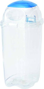 (LINEクーポン有)山崎産業 TPDR6B 透明エコダスター #60 ビン用 (法人限定) (代引不可)