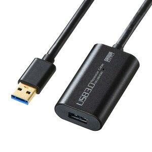 (LINE�N�[�|���L)�T�����T�v���C KB-USB-R310 USB3.0�A�N�e�B�u���s�[�^�[�P�[�u��10m