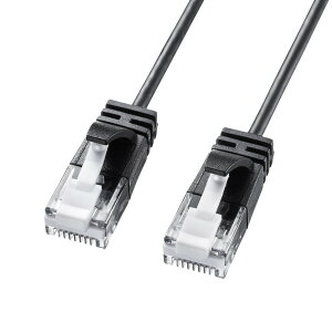 (LINE�N�[�|���L)�T�����T�v���C KB-SL6A-05BK �J�e�S��6A�ɍ�LAN�P�[�u�� SANWASUPPLY