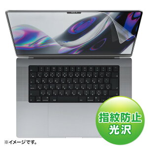 (LINE�N�[�|���L)�T�����T�v���C LCD-MBP212FP MacBook Pro 2021 16�C���`�p�t���ی�w��h�~����t�B����