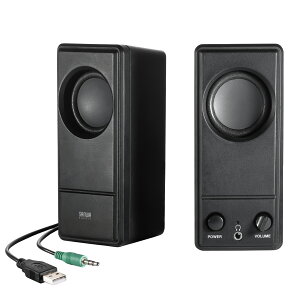 (LINE�N�[�|���L)�T�����T�v���C MM-SPL18UBK USB�d��PC�X�s�[�J�[ SANWASUPPLY